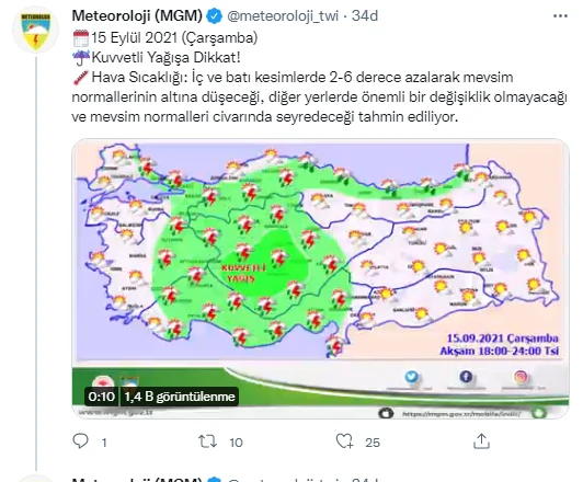 Yurtta hava durumu: Meteoroloji uyardı! Sel ve su baskınlarına dikkat